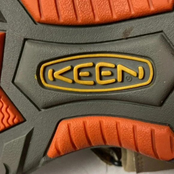 KEEN WOMENS SIZE 6 SANDALS BROWN AND GRAY HOOK LOOP CLOSURE CLEAN - Picture 11 of 13